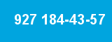 927 184-43-57